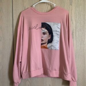 Pink Sweatshirt